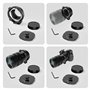 Letrater Adaptateurs de monture PL vers L compatibles avec objectifs PL et appareils photo Panasonic S1 S1R S1H S5/Leica SL SL2 