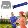 TAOPE Sangle de Ceinture Élastique Sport Support Poitrine Réglable Moniteur de Fréquence Cardiaque Equipement de Fitness pour Ga