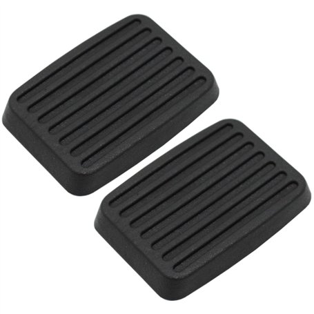 BIAREN Lot de 2 coussinets de pédale de frein et d'embrayage en caoutchouc pour Hyundai I10 Getz Accent Elantra Excel Tiburon Sc