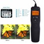 RGBS Intervalomètre avec minuteur LCD pour appareil photo numérique Nikon D90 D600 D610 D3100 D3200 D3300 D5000 D5100 D5200 D530