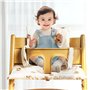 WANDGU Coussin Chaise Haute Bebe: Coussin Compatible avec Stokke Tripp Trapp pour un Nettoyage Facile Détachable, Coussin de Cha