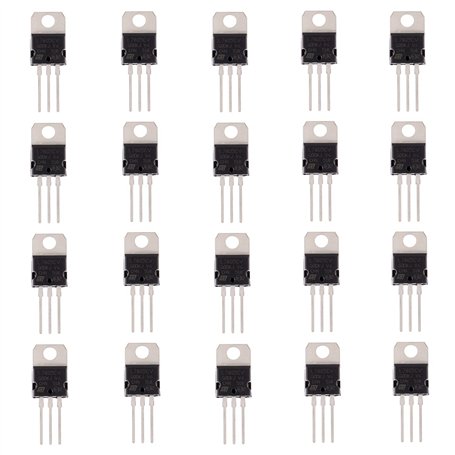 BOJACK IC L7805CV Régulateur de tension sortie 5 V 1