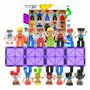 Playmags Ensemble communautaire de 15 Grandes Figurines magnétiques – 3 Pouces Play People, Parfait pour Les Jouets magnétiques