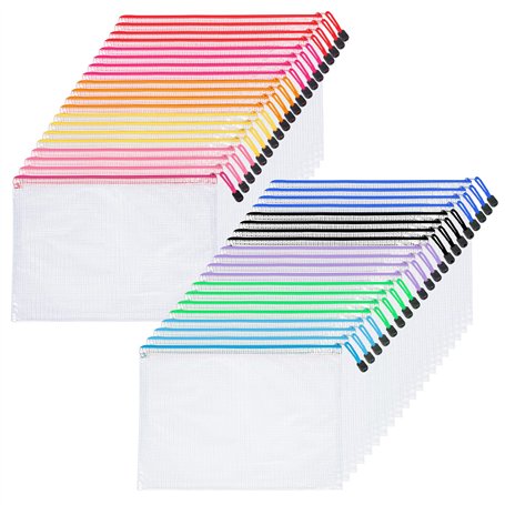 40 pochettes de documents A4