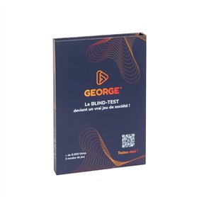 George Quiz - George - Jeu de Société Blind Test - Jeu de Quiz Musical - Entre Amis ou en Famille - Idéal pour Les soirées George Quiz - George - Jeu de Société Blind Test - Jeu de Quiz Musical - Entre Amis ou en Famille - Idéal pour Les soirées