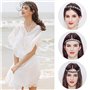 Serre tete Femme Bohême Elastiques Bandeaux avec Cristal Strass Bijoux Mariage Bandes De Cheveux Accessoires pour Filles Décorat
