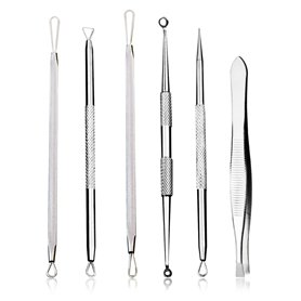 6Pcs Extracteur Point Noir