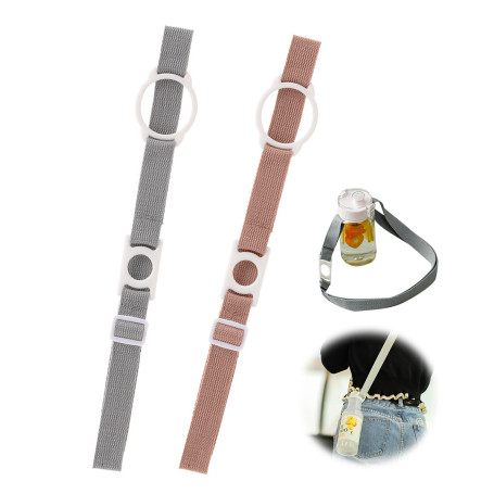 lemgyiamz Lanière Bouteille Porte Gobelet Accessoire - Bandoulière Pour D'eau Support Universel Lanyard Crossbody Avec Réglabled