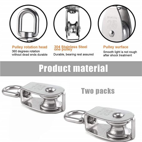 ANCLLO Potence de vélo réglable ± 60 degrés 25,4 mm réglable pour VTT, vélo de route, cyclisme 90 mm