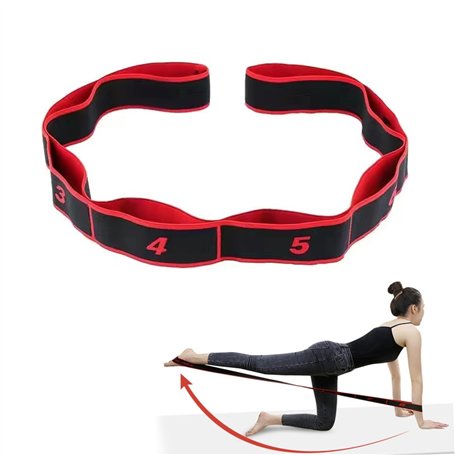 1 Pcs Bande de Résistance aux Exercices de Yoga
