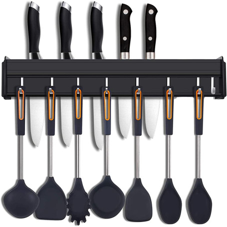 Porte Ustensiles Cuisine avec Crochets