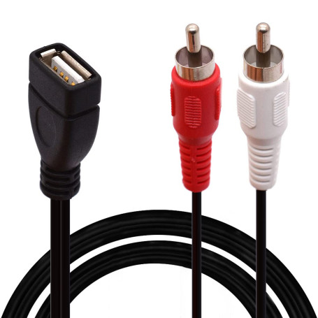 Tomost Câble USB vers RCA