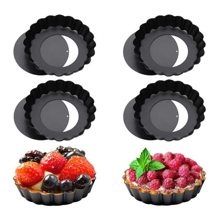 6 pcs moule à tartelette