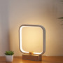 Lampe de table LED en bois