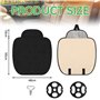 Protection Siege Voiture Avant Housse de Siege Voiture Universel Coussin Voiture Siege Cous
