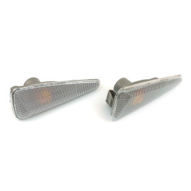 Bross BROSSBSP744+BSP745 Lot de 2 clignotants latéraux 8200602763-65 gauche et droite compatible avec Rena.ult San.dero Sym.bol  Bross BROSSBSP744+BSP745 Lot de 2 clignotants latéraux 8200602763-65 gauche et droite compatible avec Rena.ult San.dero Sym.bol