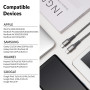 Câble USB C vers USB C [Lot de 3,1M+1M+2M] Charge Rapide pour Samsung Galaxy S10 S10+ S20 S21 S22 Plus Ultra,Note 20/10 Ultra,Ma