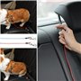 TenaLucy 2 Pièces Ceinture Chien Voiture,Ceinture Securite Chien Voiture Ceintures de Sécurité Corde Laisse de Câble de Chaîne C