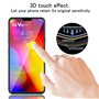 Tzstz 3 Pièces Verre Trempé Protecteur,pour LG V40 ThinQ，Dureté 9H,Anti Rayures,LG V40 ThinQ D'écran Protecteur
