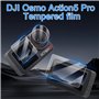 Film de Protection en Verre Trempé+Cache D'objectif Pour Dji Osmo Ac
