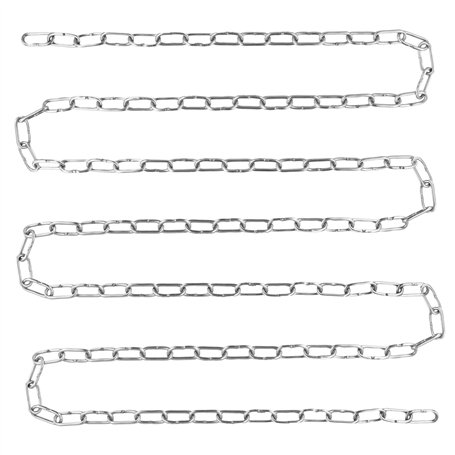 QWORK® 304 chaîne en acier inoxydable 10m Φ3mm