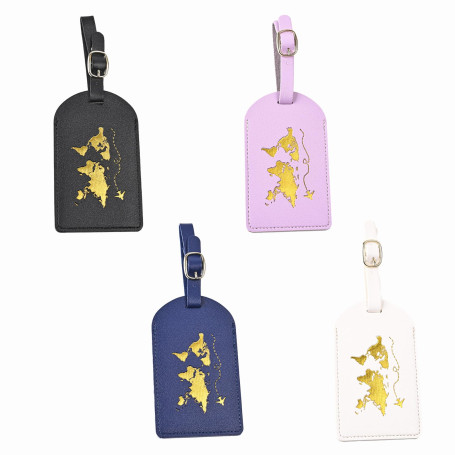 AOOTUERL 4 Pcs Etiquette Valise