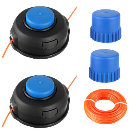 HUAREW Lot de 2 Tête de Bobine T25 de Rechange M10 x 1