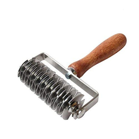 Oriental riverkit Rouleau à Losanges Pizza Lattice Cutter Roller