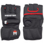 Meister Gants Lestés en Néoprène 2lb pour Cardio & Heavy Hands (Paire) - 2lb x 2 - Noir/Rouge