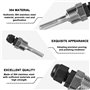 Thermowell Lot de 4 manchons de plongée en acier inoxydable 304 8 x 50 mm pour sonde de température, filetage G1/2" pour capteur