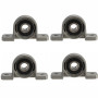 Fasizi Lot de 4 roulements KP08 à billes intérieures de 8 mm