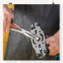 Pince Droite Pointue Extra Longue - Pêche Pinces Professionnelles Ensemble D'Outils Pour Les Réparations Faites Main DIY Home Us