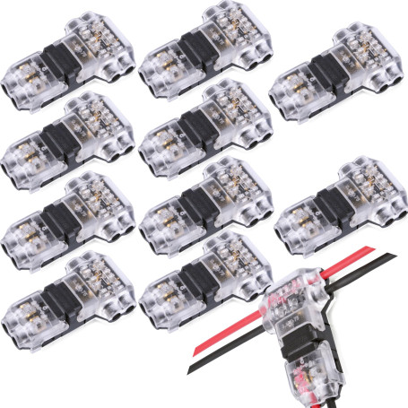 YUEMING 8 Pièces Connecteurs Rapides en T