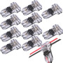 YUEMING 8 Pièces Connecteurs Rapides en T