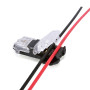 YUEMING 8 Pièces Connecteurs Rapides en T, Connecteurs de Fils à 2 Broches 2 Voies Convient aux Câbles 20-22 AWG Sans Soudure Co