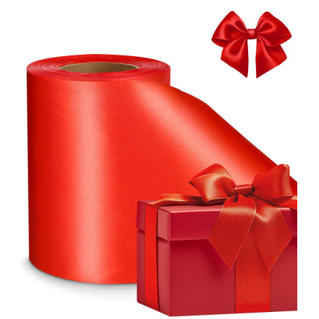 Ruban Satin Rouge
