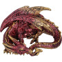 Nemesis Now Aaden U5289S0 Figurine Dragon au Repos Rouge et doré 10,2 cm