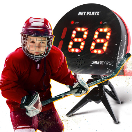 NET PLAYZ Cadeaux de hockey - Équipement d'entraînement et équipement - Compteur de vitesse | Hockey sur glace hockey sur glace