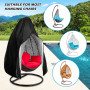 Nizirioo Housse De Chaise Suspendue, Housse De Fauteuil Suspendu, Couverture De Chaise Suspendue, Pour Grands Œufs Housse De Mob