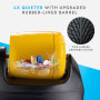 Blue Marble National Geographic – Kit de Polissage de Pierres Débutant – Tonneau de Polissage Durable et Étanche, 227 g de Pierr