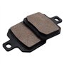 Yerbay Plaquettes de Frein Arrière pour yamaha YP 125 Majesty 2001-2009/ YP 125 R Xmax 2006-2015/ VP 125 X-City 2008-2015