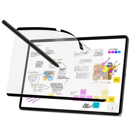 MoKo Protecteur d'Écran en Papier Magnétique pour Samsung Galaxy Tab S10 Plus/S9 FE Plus/S9 Plus/S8 Plus/S7 FE/S7 +