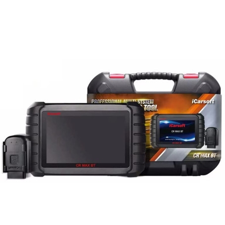 iCarsoft CR Max BT - Valise Diagnostic Auto Pro Multi-Marques - Modèle Authentique avec Garantie Europe - Lecture/Effacements dé