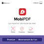 MobiPDF Premium - Éditeur PDF professionnel | Modifier