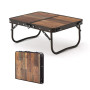 Naturehike Tables de Pique-Nique Table de Camping Table Pliante Pliable en Hauteur Table en MDF réglable avec Sac de Transport p