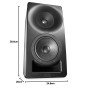 Kali Audio - SM-5-C 3-Way - Moniteur de Studio Passif à Trois Voies