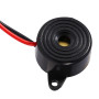 DC 3 24V 100mm Buzzer de tonalité électronique 85 à 95db Alarme Câble de son continu Buzzer piézoélectrique pour ordinateurs Imp