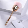 Nail Art Brosse À Poussière Pour Manucure Rose tête brosse Blush pinceaux à poudre Mode Gel Ongles Accessoires Matériel Matériel