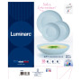Assiettes Luminarc Apy Paradise Azul Bleu verre 18 Pièces