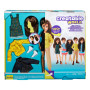 Creatable World Kit Complet, poupée personnalisable aux cheveux châtains avec vêtements et accessoires, jouet pour enfant à part